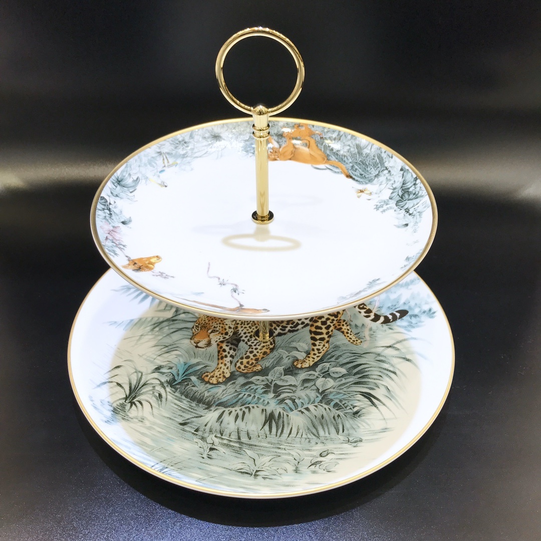 에르메스 2단접시