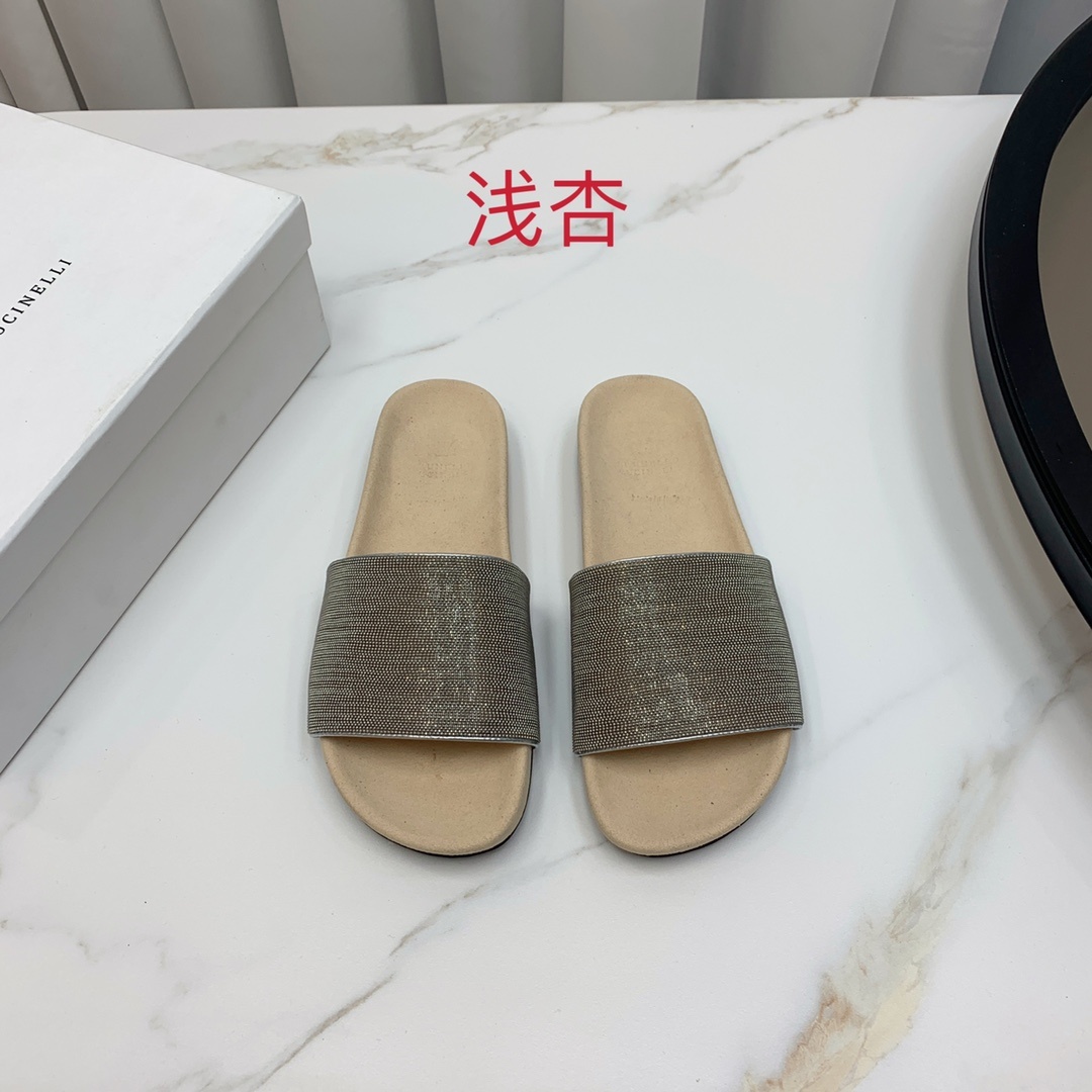 브루넬로쿠치넬리 슬리퍼