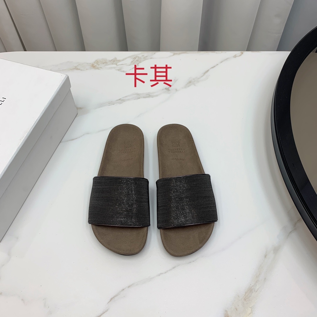 브루넬로쿠치넬리 슬리퍼