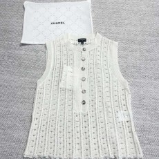 샤넬 민소매니트