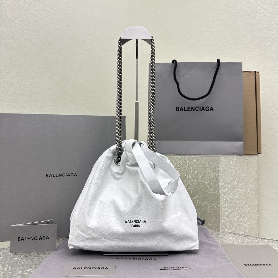발렌시아가 크러쉬스몰토트백