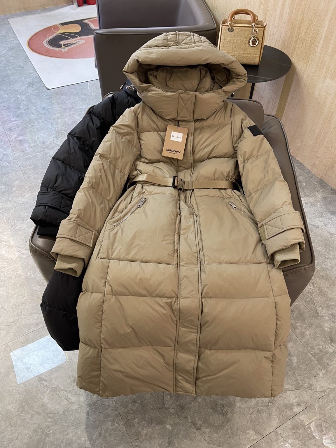 버버리 패딩