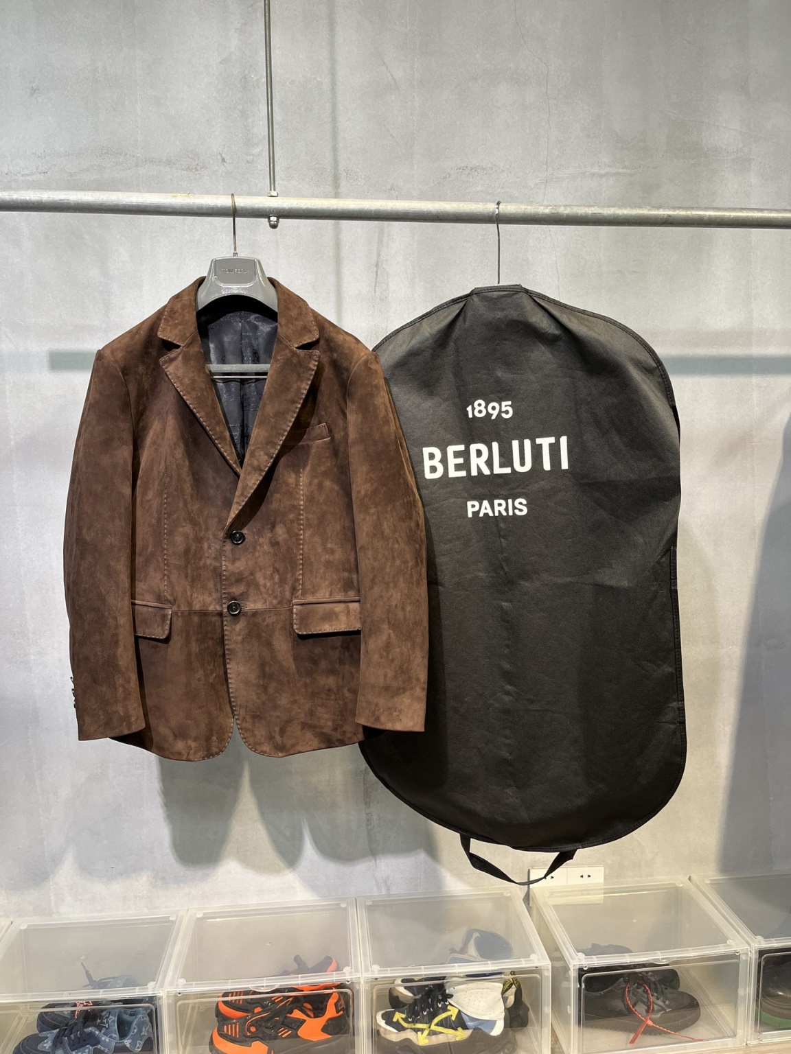 벨루티 정장가죽자켓