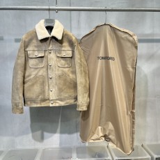 톰포드 가죽패딩