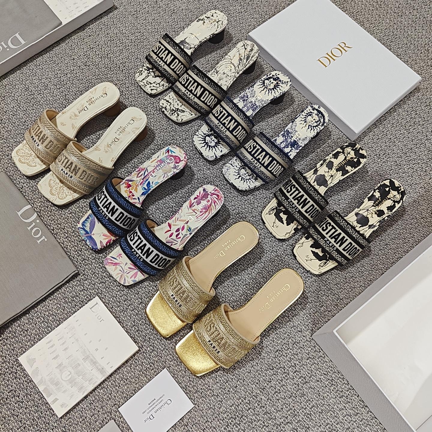 디올 뮬슬리퍼