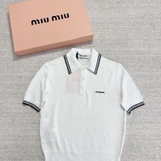미우미우 반팔니트