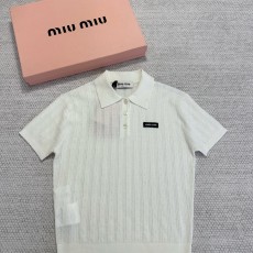 미우미우 반팔니트
