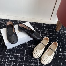 더로우 플랫슈즈