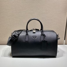 프라다 가죽더플백