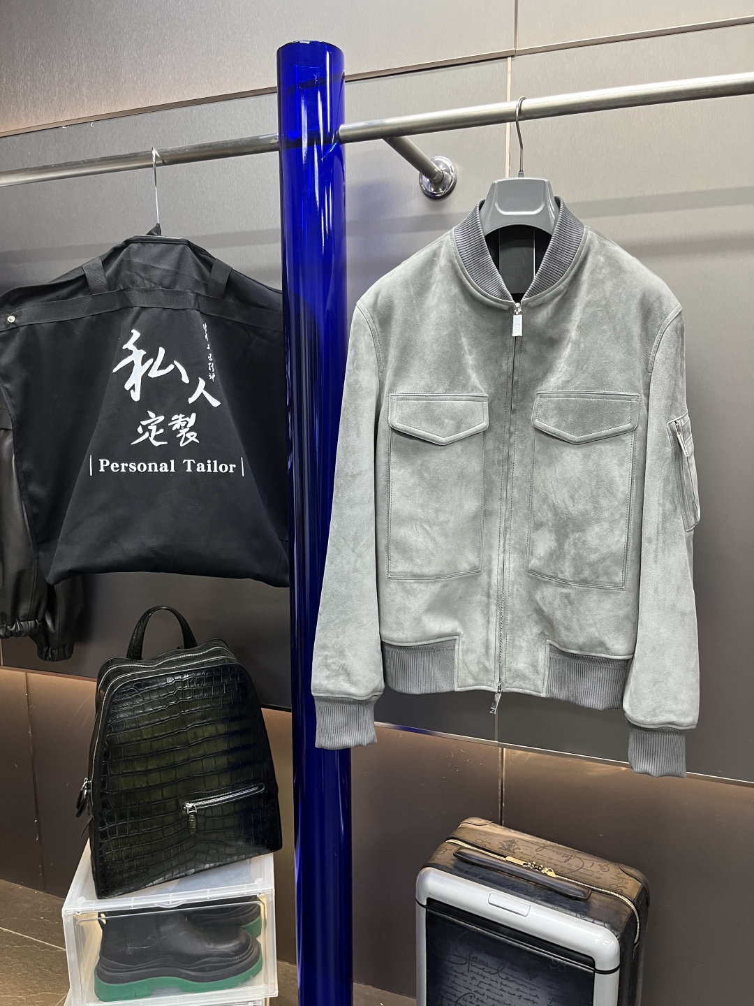 벨루티 가죽자켓