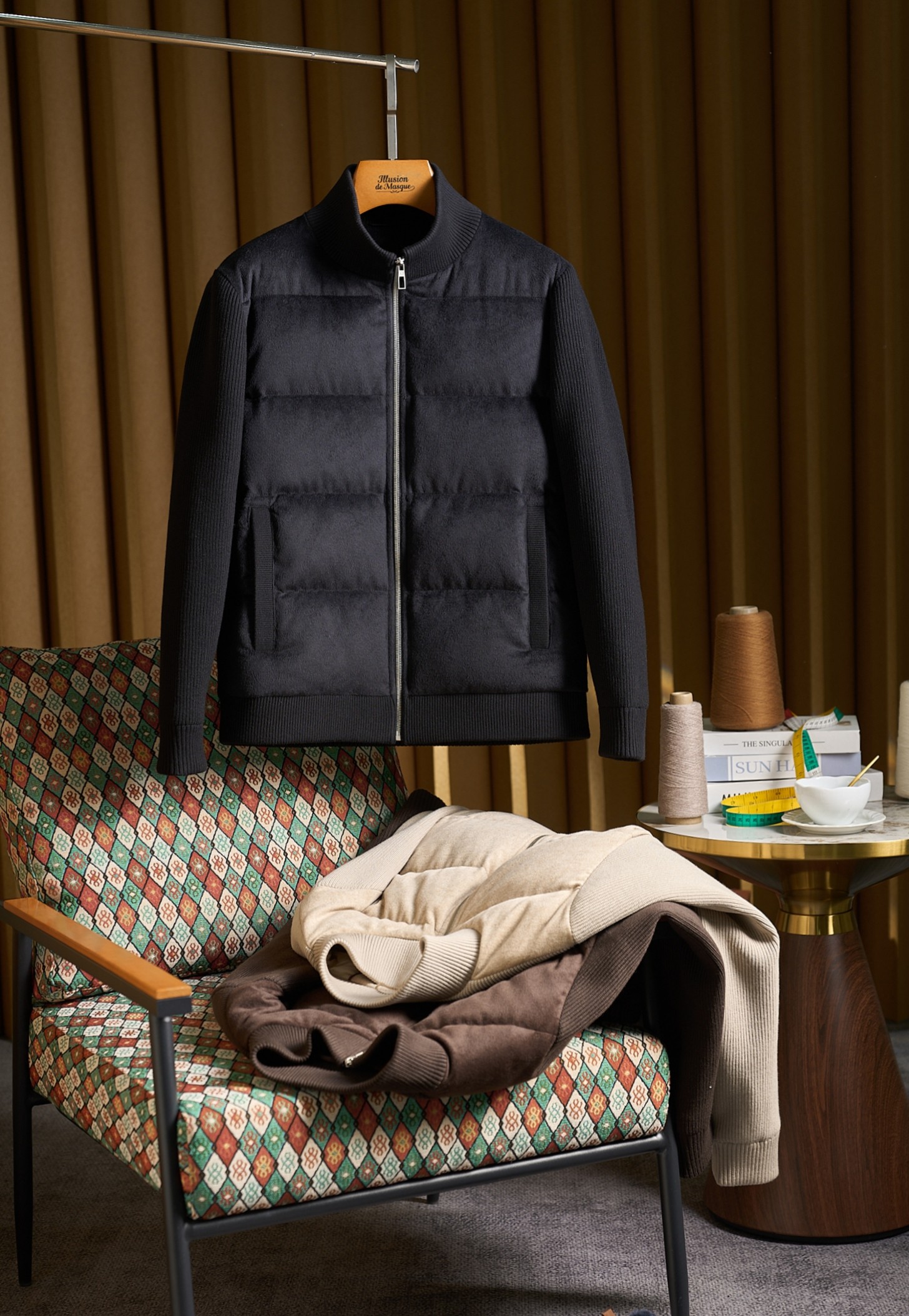 로로피아나 니트패딩