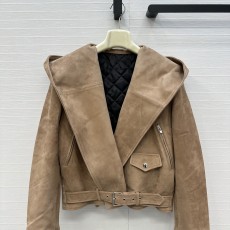 알라이아 가죽자켓