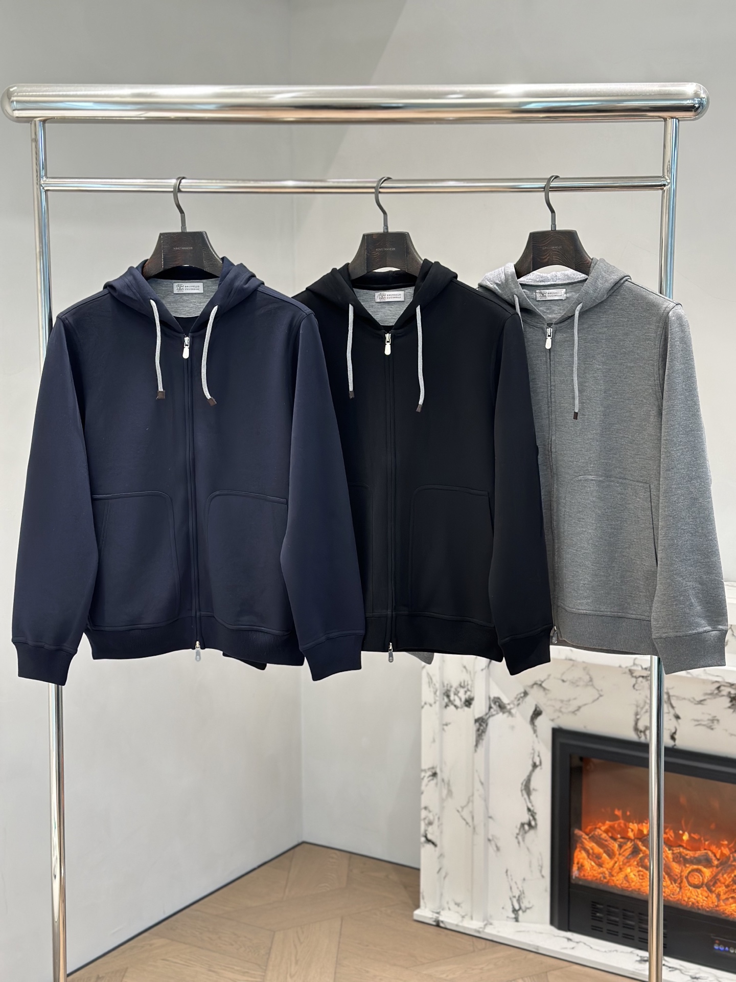 브루넬로쿠치넬리 후드집업