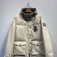 버버리 가죽패딩