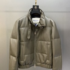 버버리 가죽패딩