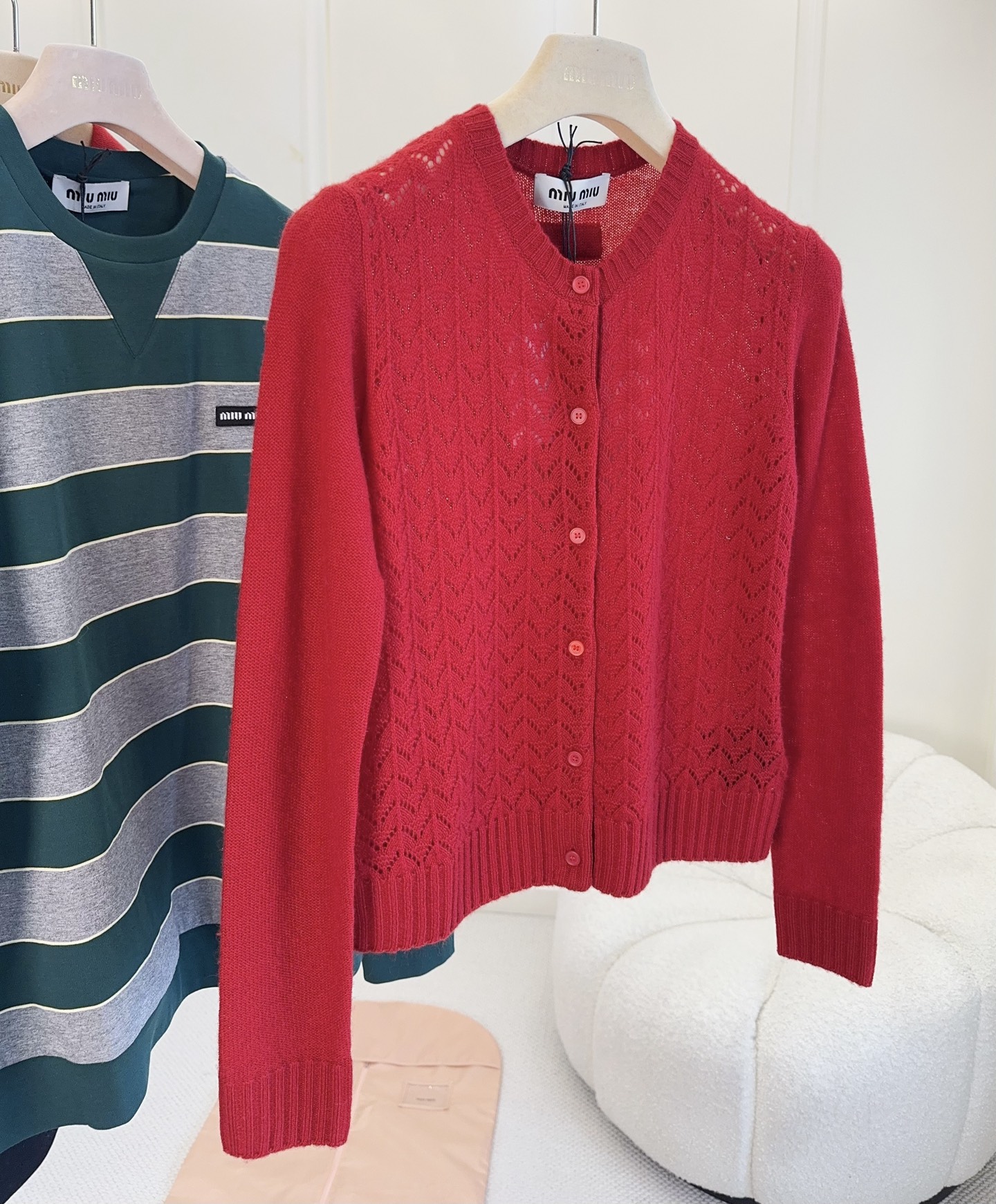 미우미우 가디건
