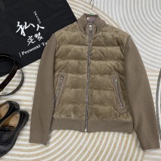 톰포드 가죽니트패딩