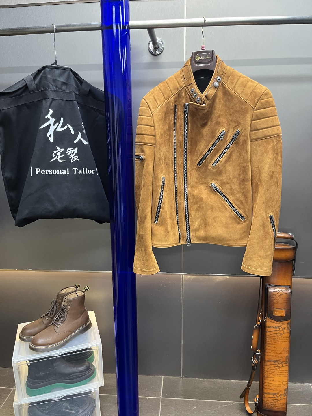 톰포드 가죽자켓