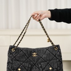 샤넬 데님쇼핑백(팬더샵)