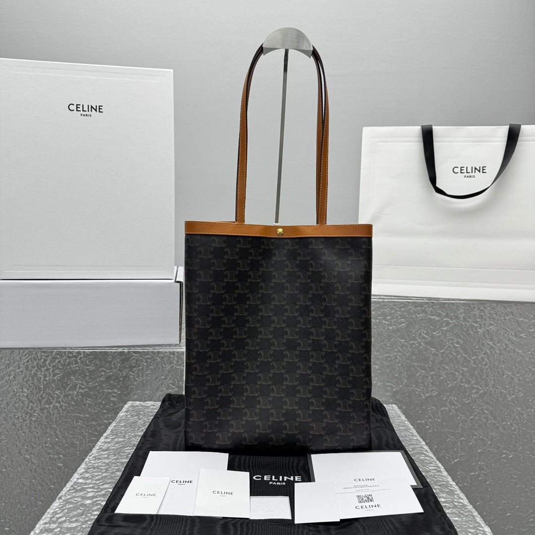 셀린느 플랫쇼퍼백