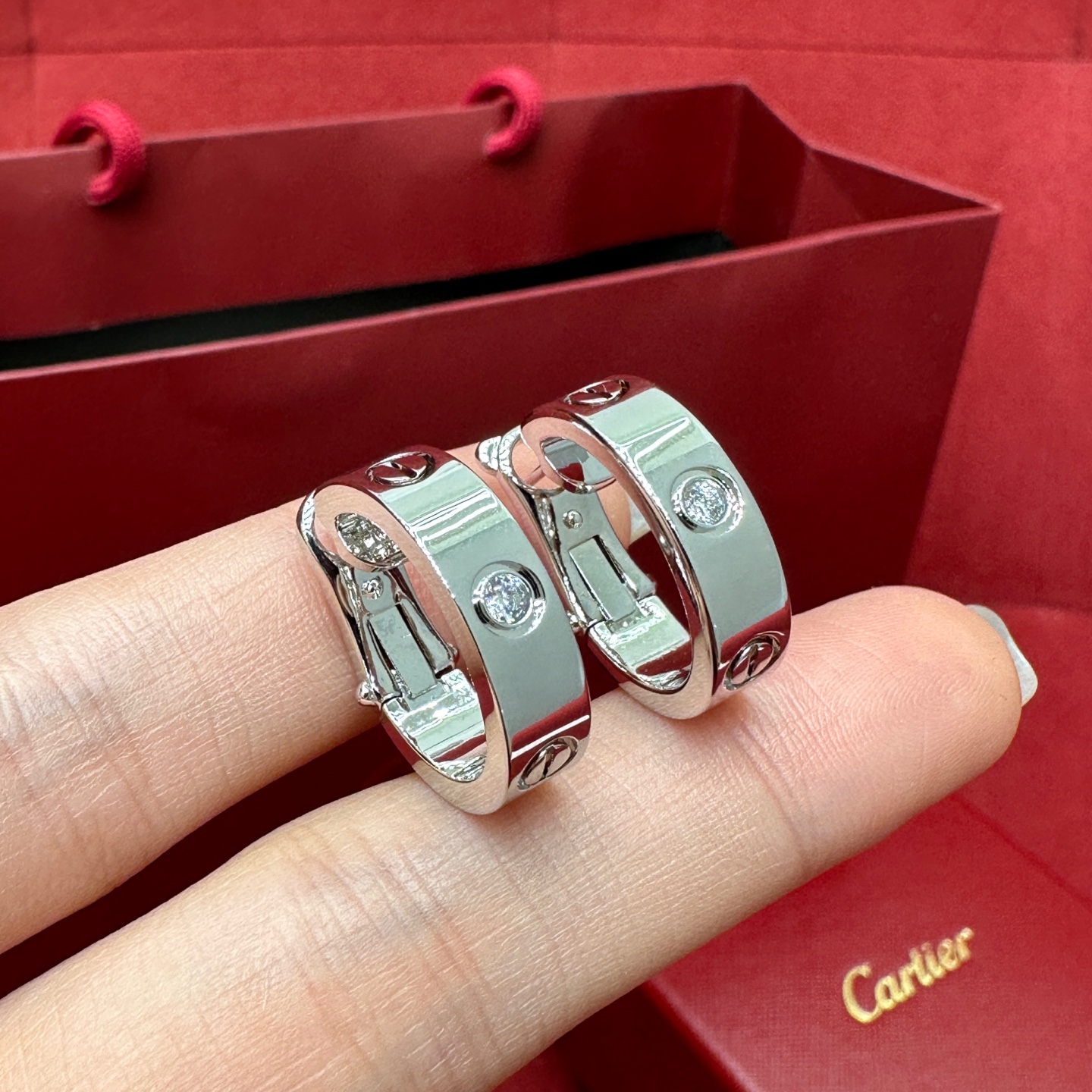 까르띠에 귀걸이