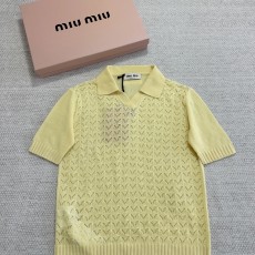 미우미우 반팔니트(여성)