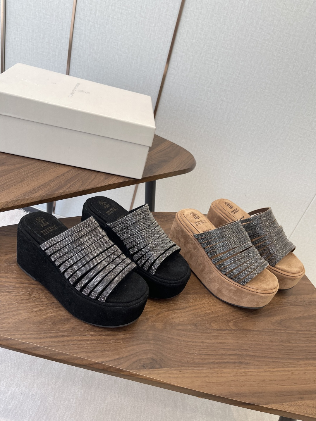 브루넬로쿠치넬리 슬리퍼(여성)