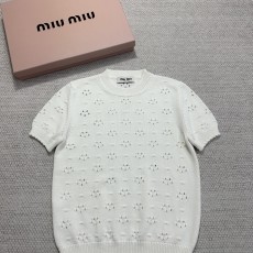 미우미우 반팔니트(여성)